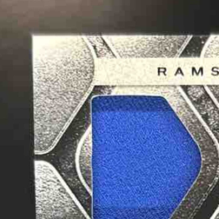 2025 Panini Black Terrance Ferguson Dual Patch Auto /149 MEM RC Auto Rams - Sports Cards