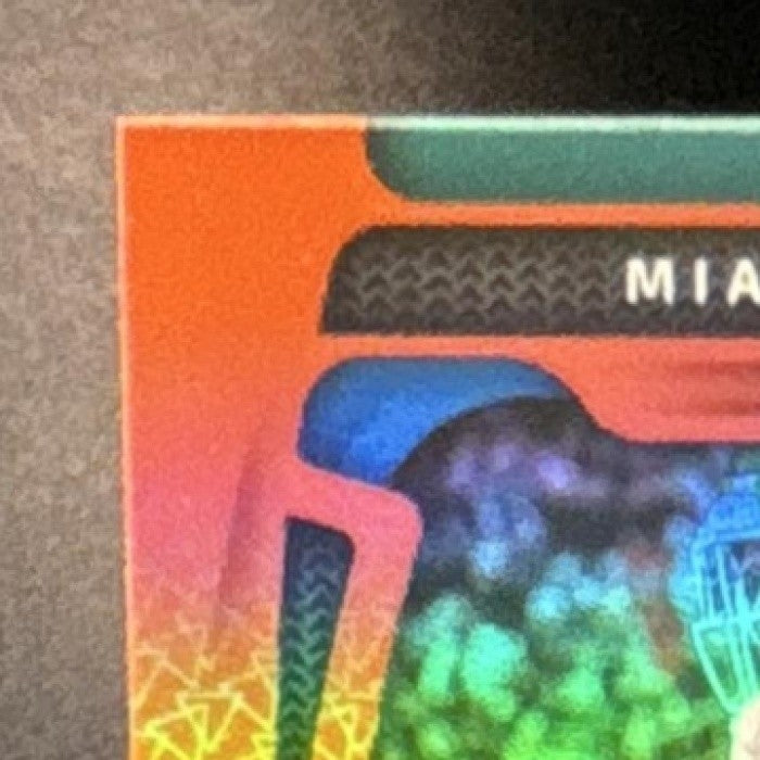 2025 Panini Certified De’Von Achane Mirror Orange /150 #63 Miami Dolphins - Sports Cards