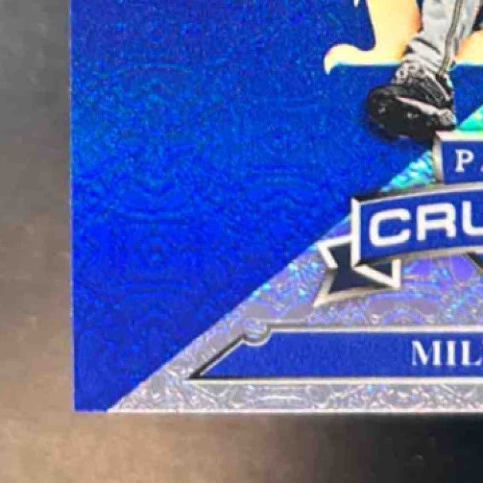 2025 Panini Crusade Jacob Misiorowski Blue #98 Milwaukee Brewers - Sports Cards