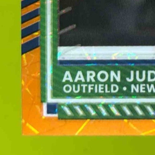 2025 Panini Donruss Aaron Judge Optic Orange Velocity #50 New York Yankees - Sports Cards