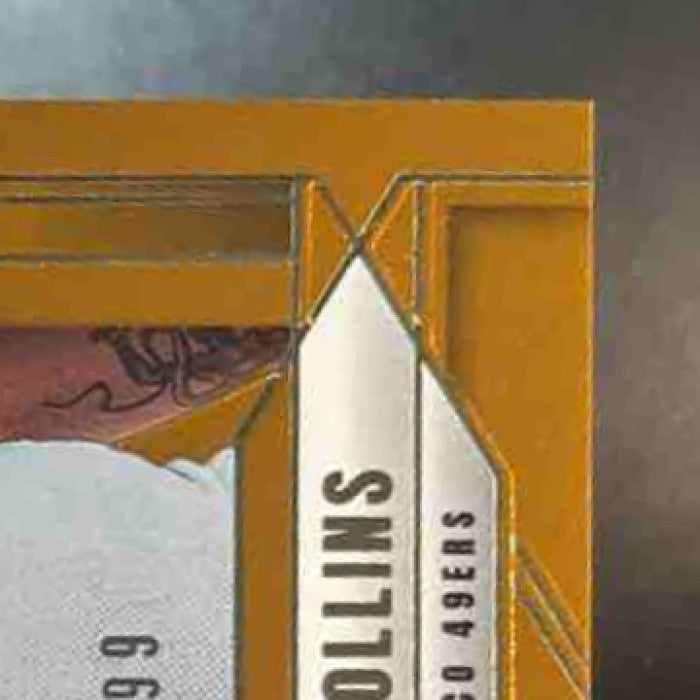 2025 Panini Donruss Elite Alfred Collins Orange /199 #187 RC San Francisco 49ers - Sports Cards
