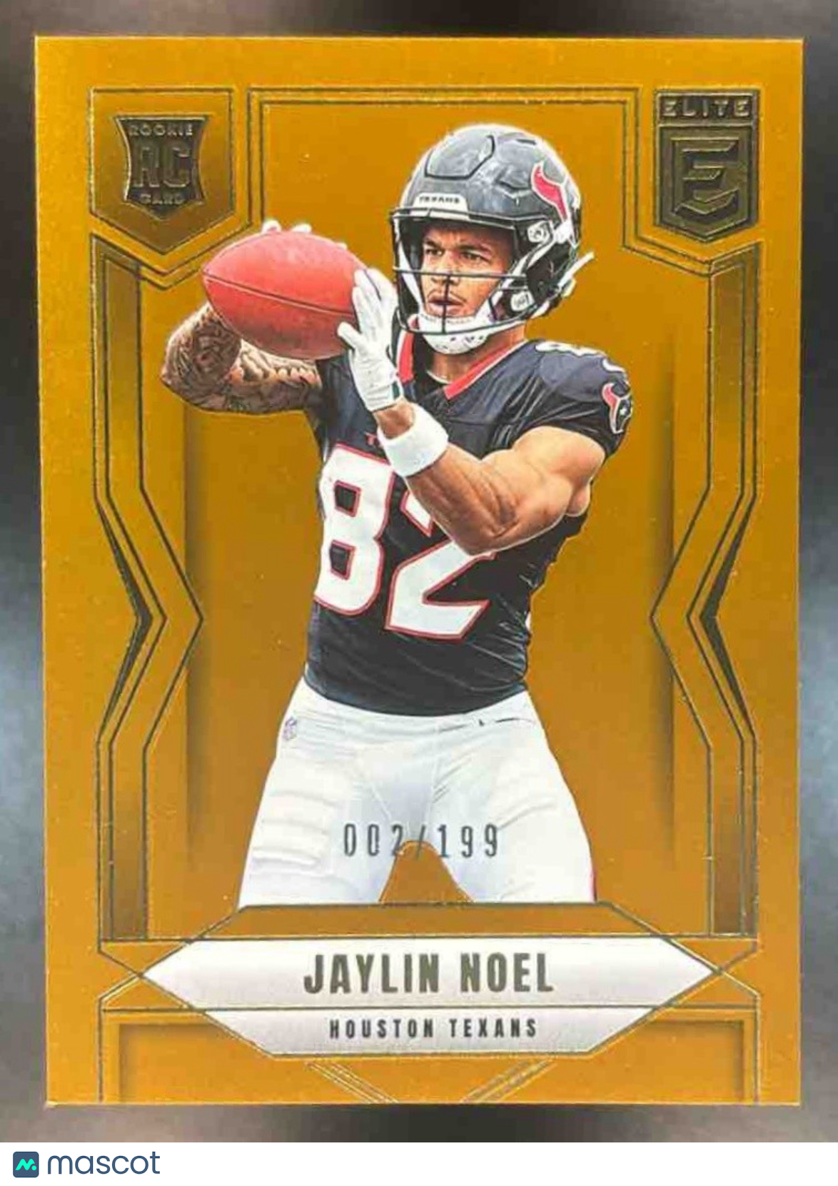 2025 Panini Donruss Elite Jaylin Noel Rookies Orange /199 #135 RC Houston Texans - Sports Cards