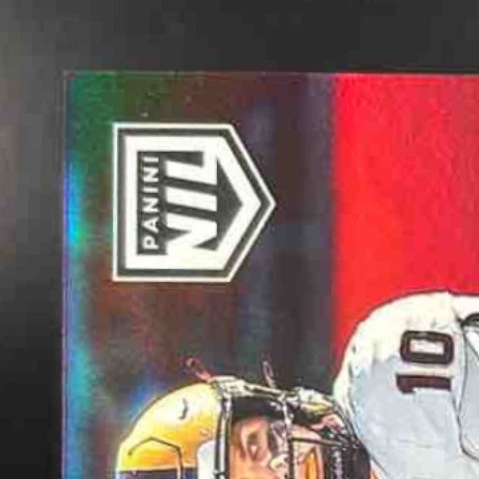 2025 Panini Donruss Elite Sam Leavitt Future NIL Auto Purple /99 - Sports Cards