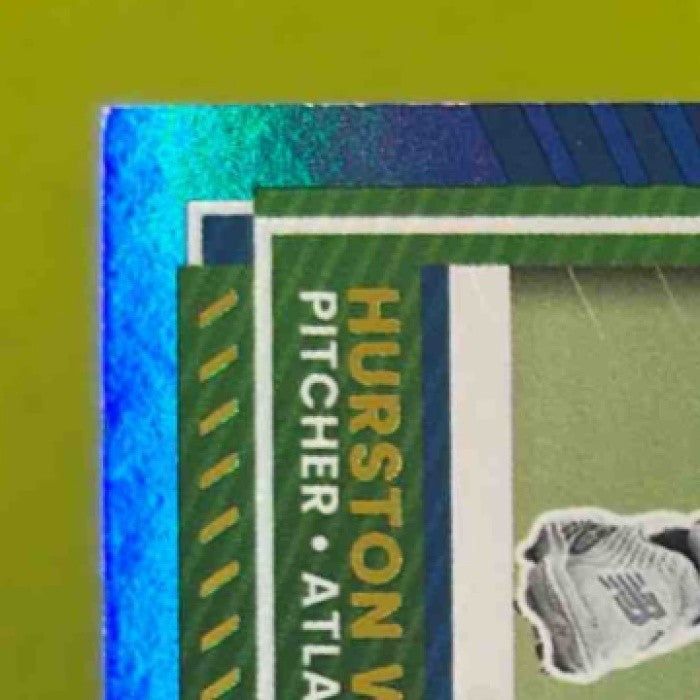2025 Panini Donruss Hurston Waldrep Blue 88/149 #58 Rated Rookie Atlanta Braves - Sports Cards