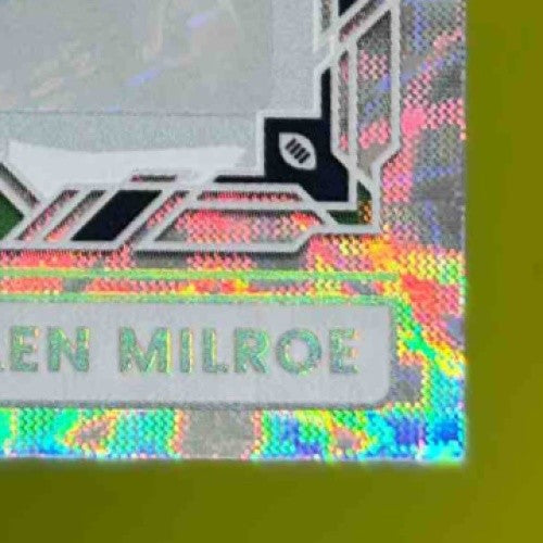 2025 Panini Donruss Jalen Milroe The Elite Series Rookies Auto 49/99 Seahawks - Sports Cards