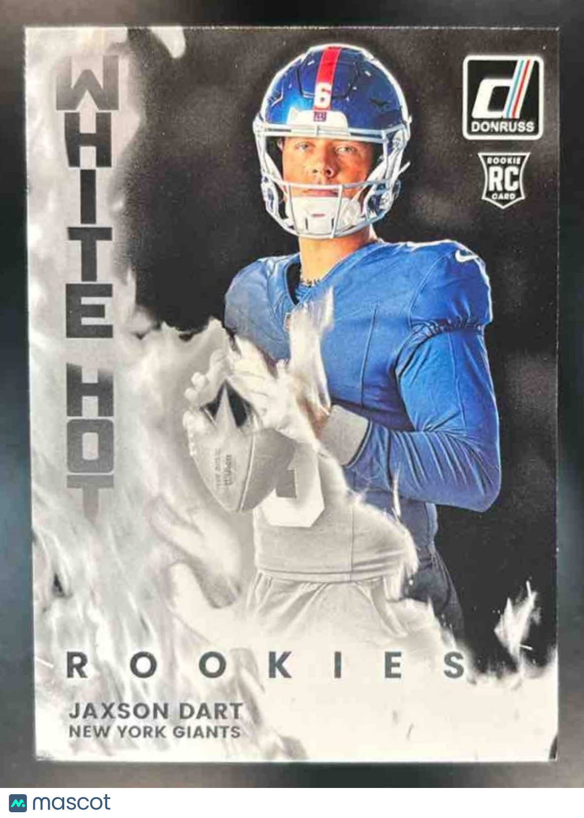2025 Panini Donruss Jaxson Dart White Hot Rookies RC New York Giants - Sports Cards