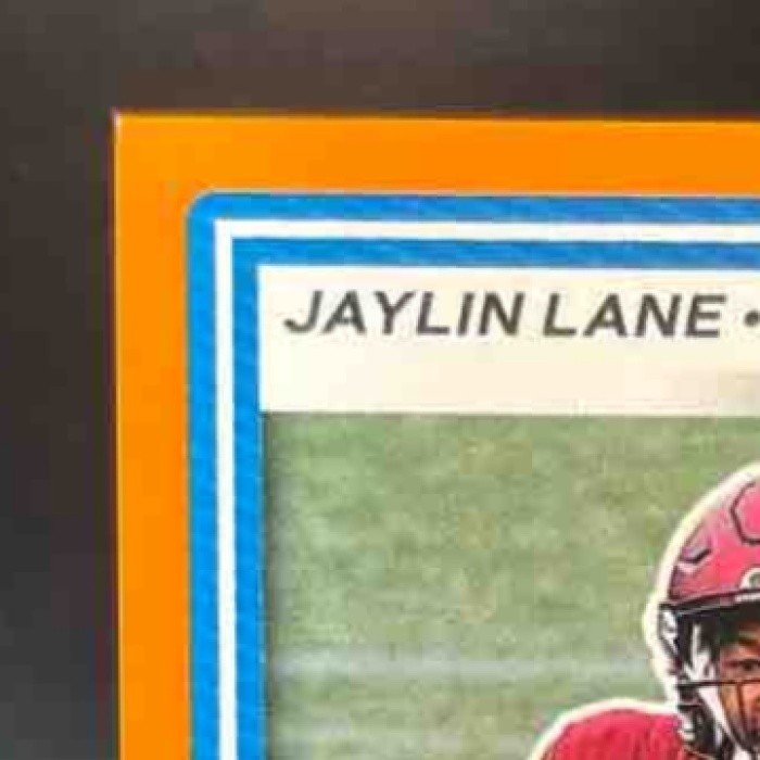 2025 Panini Donruss Jaylin Lane Auto Orange #335 RC Washington Commanders - Sports Cards