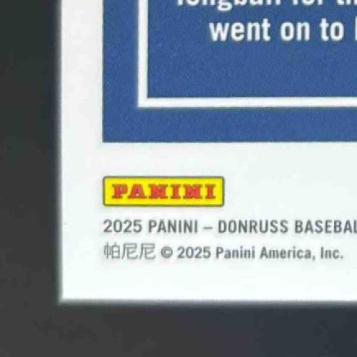 2025 Panini Donruss Ken Griffey Jr. Whammy! #3 Seattle Mariners - Sports Cards
