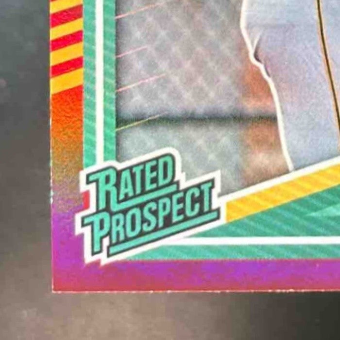 2025 Panini Donruss Konnor Griffin Red and Blue #123 Pittsburgh Pirates - Sports Cards