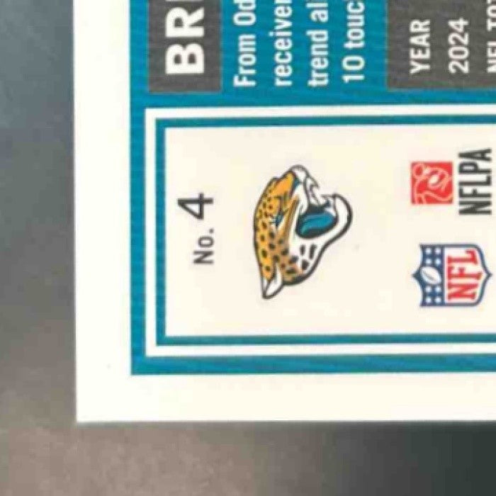 2025 Panini Donruss Optic Brian Thomas Jr. Blue /249 #4 Jacksonville Jaguars - Sports Cards