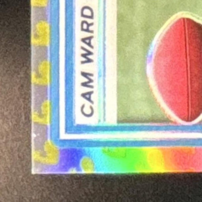 2025 Panini Donruss Optic Cam Ward Flex Prizm /199 #293 Tennessee Titans - Sports Cards