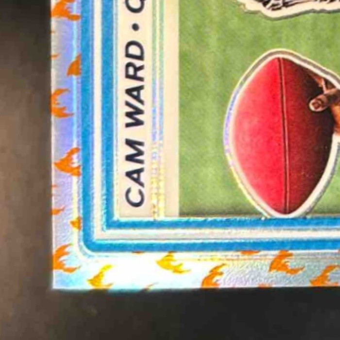 2025 Panini Donruss Optic Cam Ward Rated Rookie Fire Emoji #293 Tennessee Titans - Sports Cards