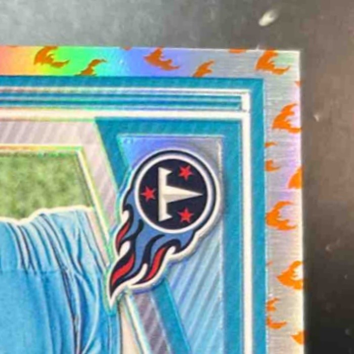 2025 Panini Donruss Optic Cam Ward Rated Rookie Fire Emoji #293 Tennessee Titans - Sports Cards