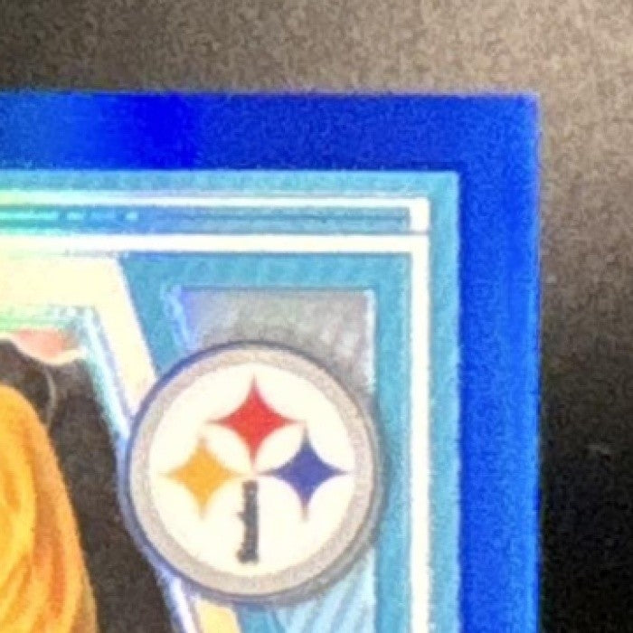 2025 Panini Donruss Optic Derrick Harmon Blue /249 #257 Pittsburgh Steelers - Sports Cards