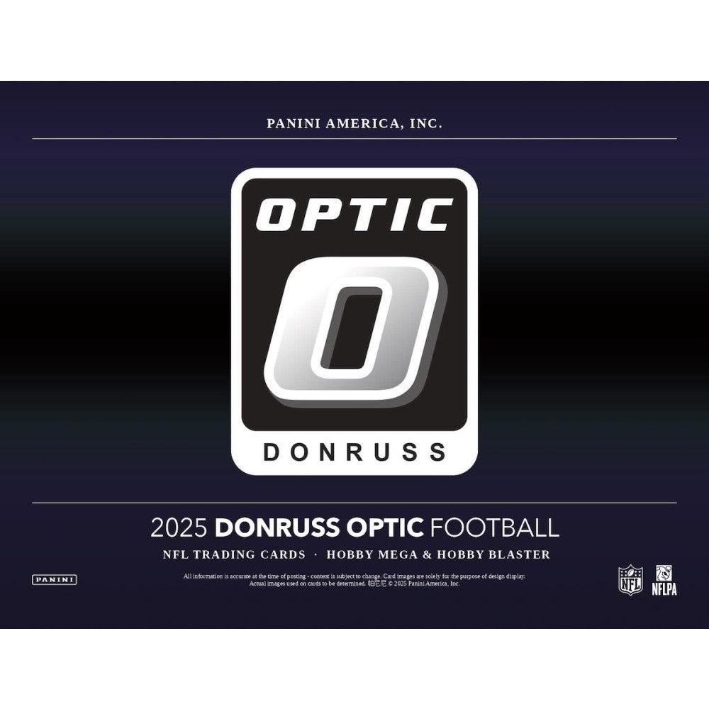2025 Panini Donruss Optic Football Hobby Blaster Box (Blue Scope Parallels) - NFL Hobby Box