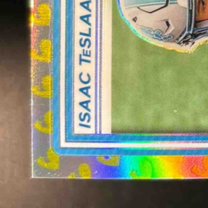 2025 Panini Donruss Optic Isaac TeSlaa Flex Prizm /199 #219 Detroit Lions - Sports Cards