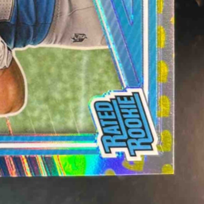 2025 Panini Donruss Optic Isaac TeSlaa Flex Prizm /199 #219 Detroit Lions - Sports Cards