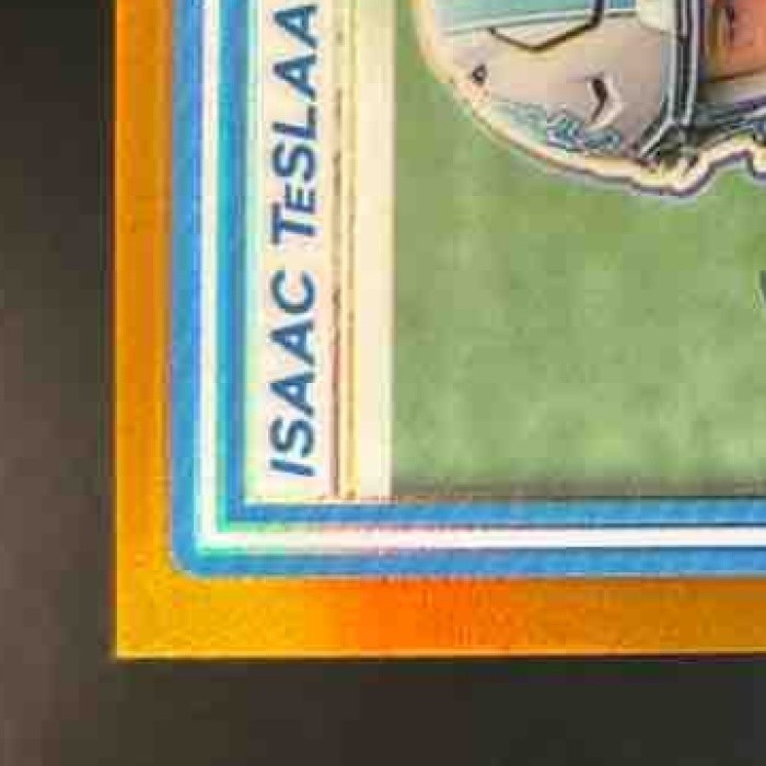 2025 Panini Donruss Optic Isaac TeSlaa Orange Prizm /299 #219 Detroit Lions - Sports Cards