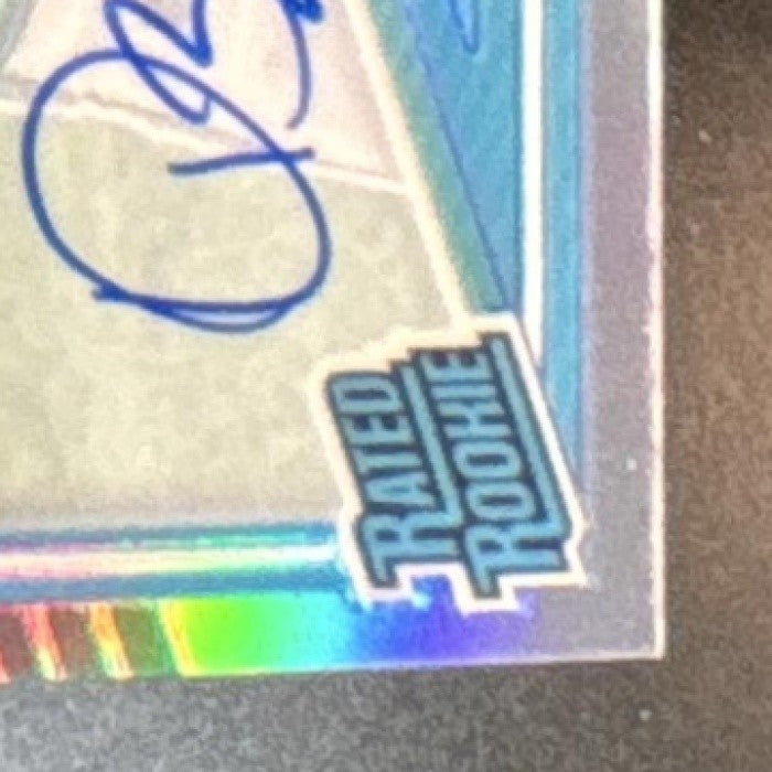 2025 Panini Donruss Optic Quinn Ewers RPS Auto Holo /199 #213 Miami Dolphins - Sports Cards