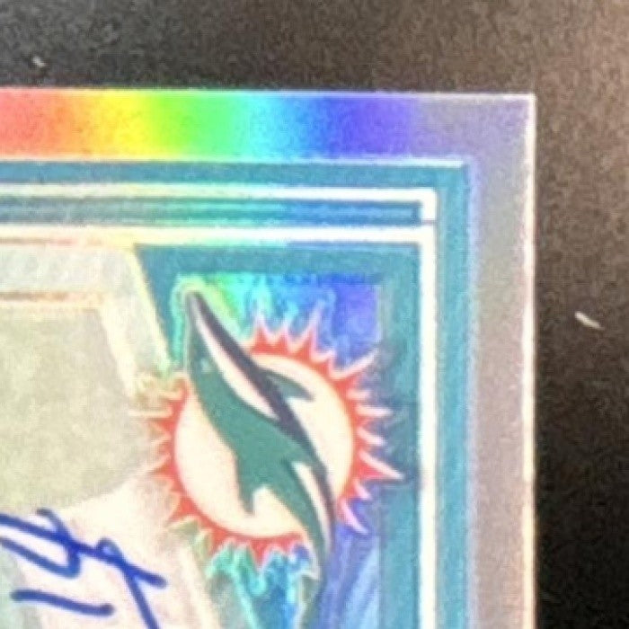 2025 Panini Donruss Optic Quinn Ewers RPS Auto Holo /199 #213 Miami Dolphins - Sports Cards