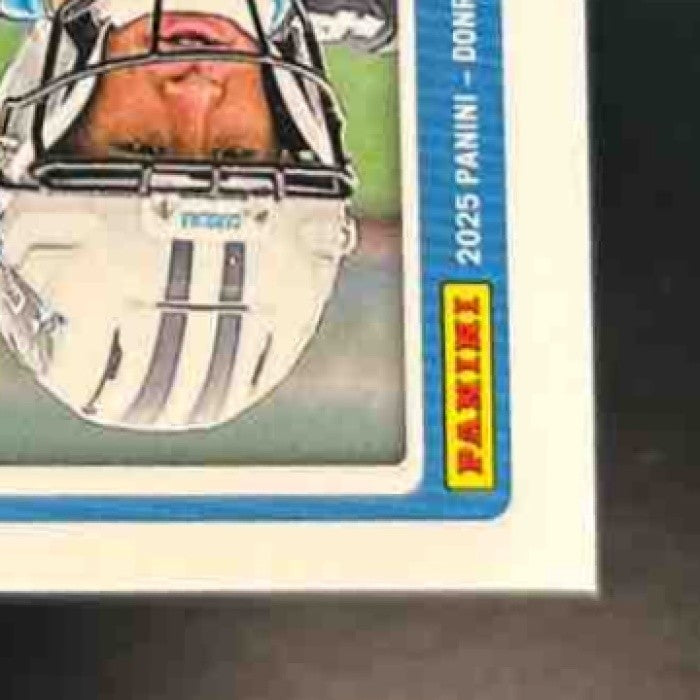 2025 Panini Donruss Optic Tetairoa McMillan Fire Prizm #209 Carolina Panthers - Sports Cards
