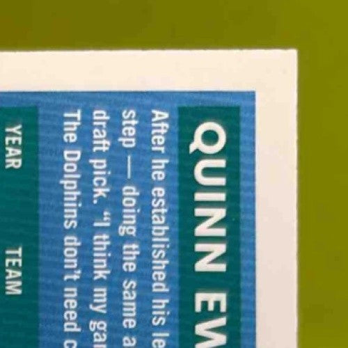 2025 Panini Donruss Quinn Ewers Rated Rookie Auto /199 #342 RC - Sports Cards