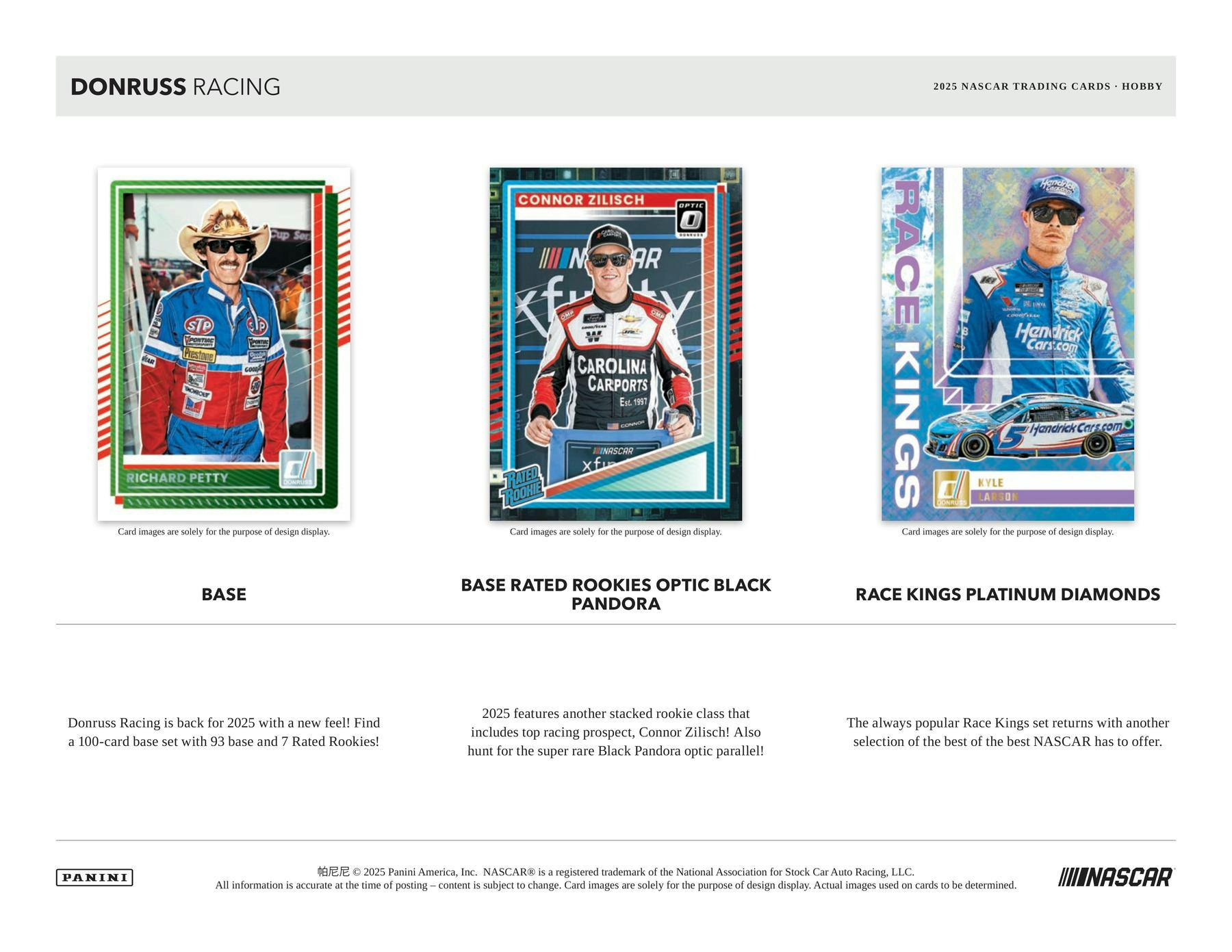 2025 Panini Donruss Racing Hobby Box (3 Auto / Mem) - Donruss blaster