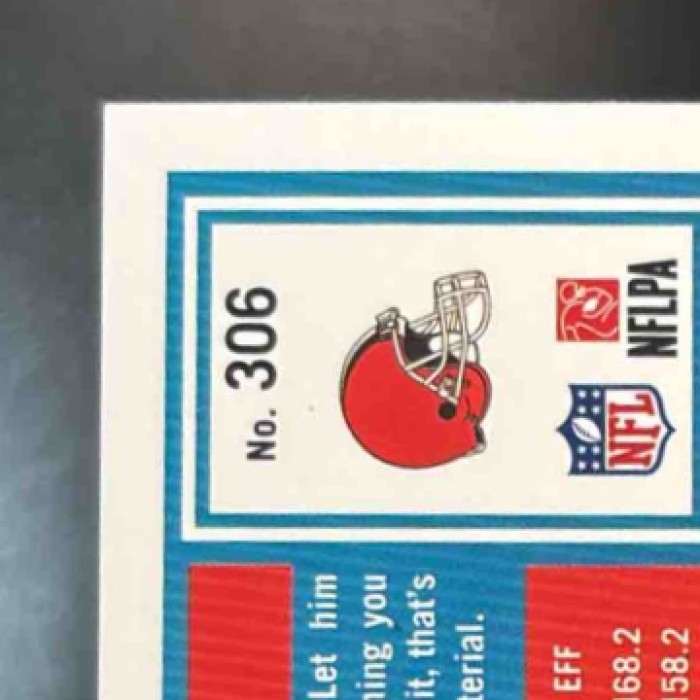 2025 Panini Donruss Shedeur Sanders Press Proof Blue #306 RC Cleveland Browns - Sports Cards