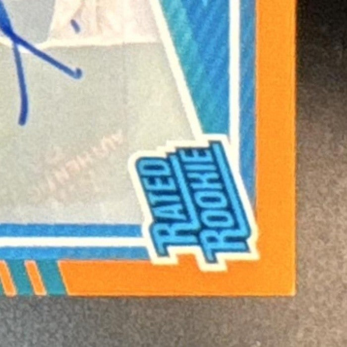 2025 Panini Donruss Travis Hunter Auto Orange #301 RC Jacksonville Jaguars - Sports Cards