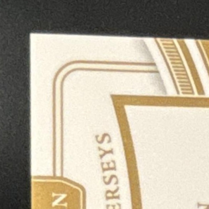 2025 Panini Flawless Draft Night Jerseys Patch Bijan Robinson /25 Falcons MEM - Sports Cards