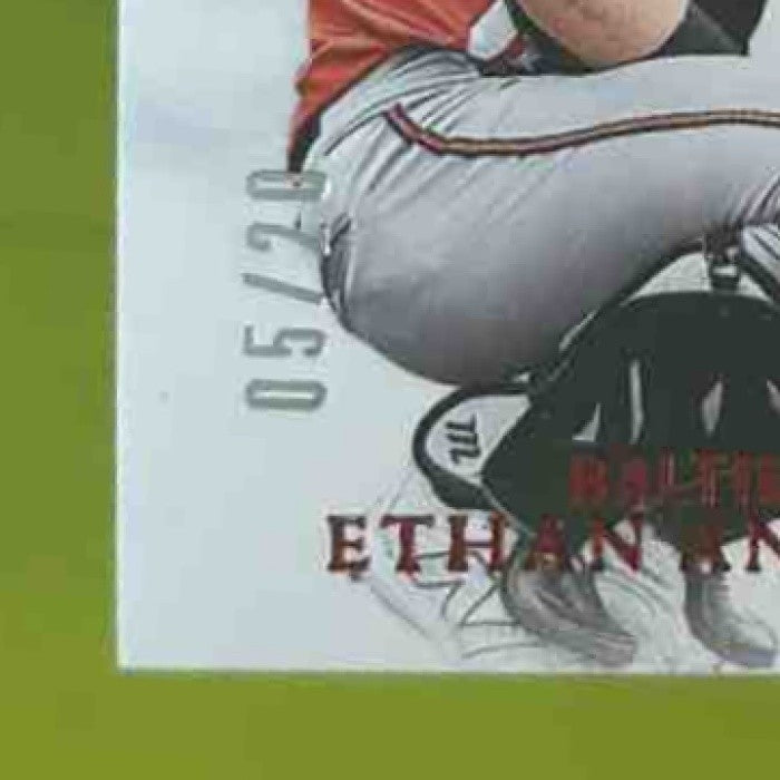 2025 Panini Flawless Ethan Anderson Draft Patch Auto Ruby /20 Baltimore Orioles - Sports Cards