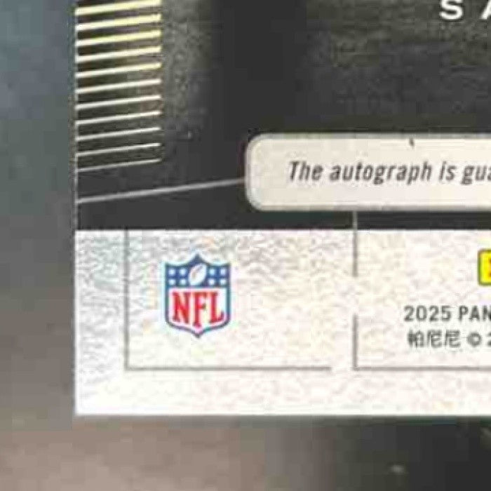 2025 Panini Honors Taysom Hill Black Football Night Lights Auto /15 Saints - Sports Cards