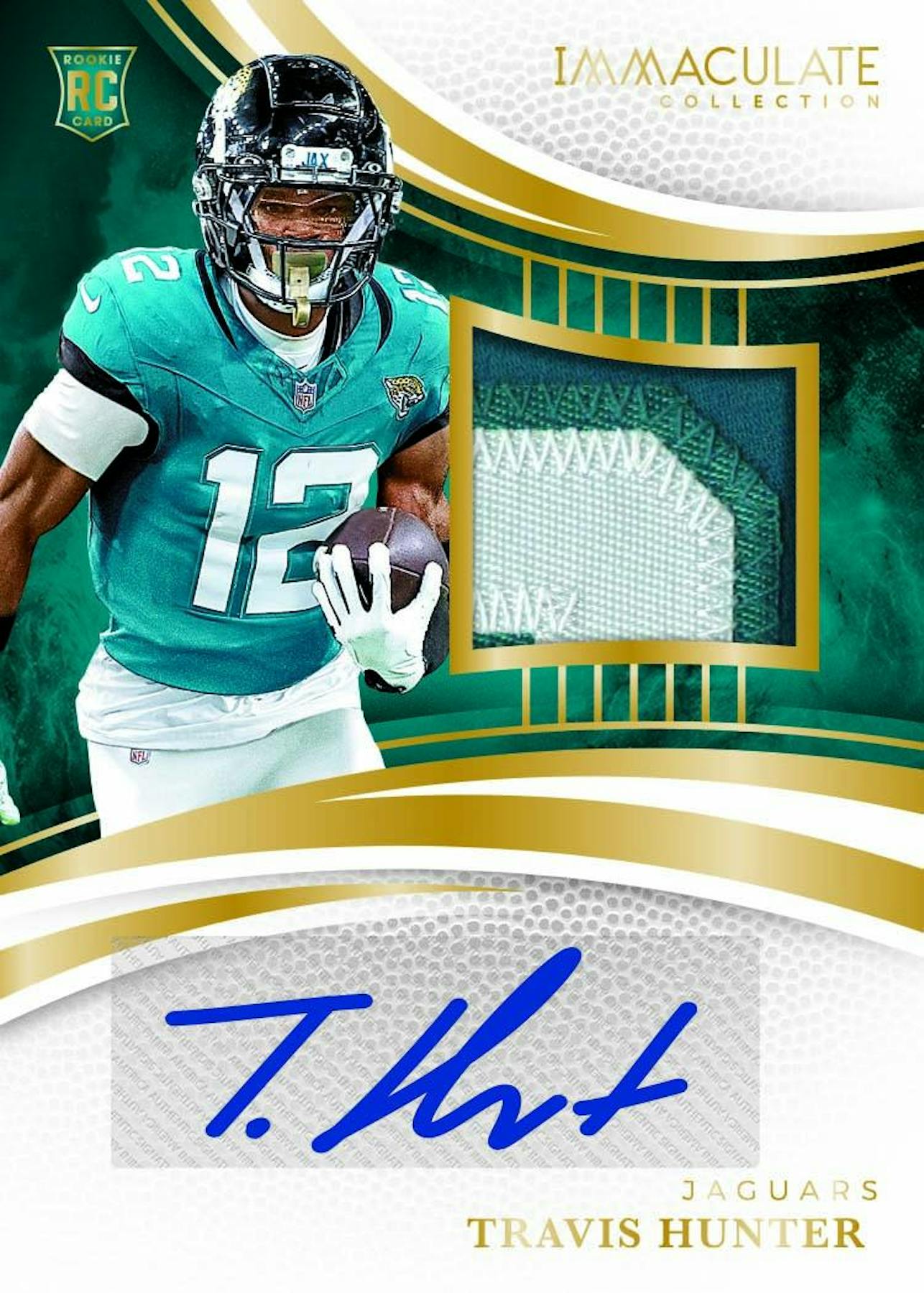 2025 Panini Immaculate Football Hobby Box (5 Autos or Mems / Box) - Sports Collectibles
