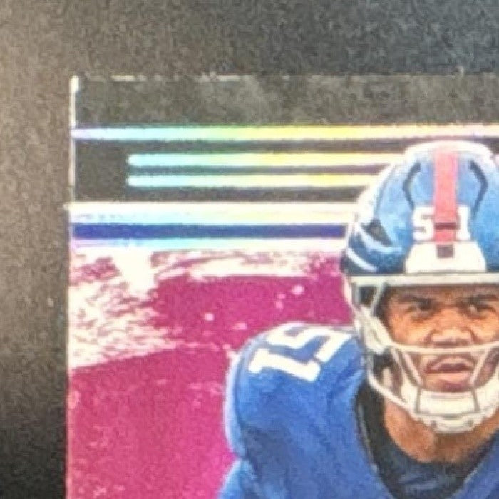2025 Panini Impeccable Abdul Carter RC Logo Patches /25 MEM New York Giants - Sports Cards