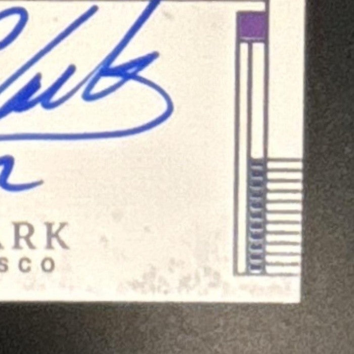 2025 Panini Impeccable Will Clark Timeless Moments Signatures /35 #TMS-WC Auto - Sports Cards