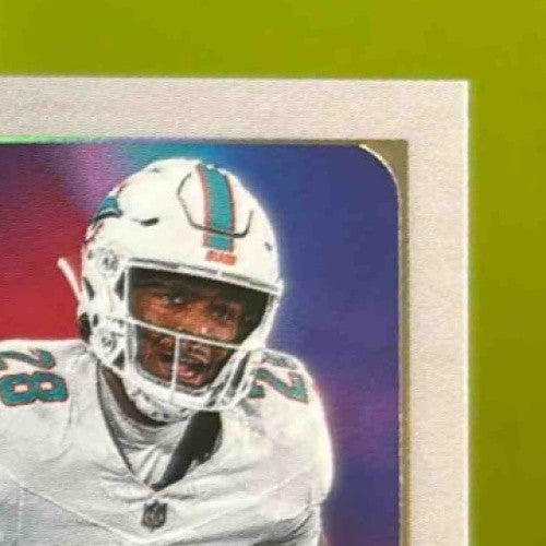 2025 Panini Luminance De’Von Achane Vestige #3 Miami Dolphins - Sports Cards