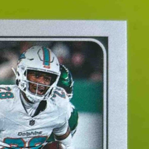 2025 Panini Luminance De’Von Achane Vestige #3 Miami Dolphins - Sports Cards