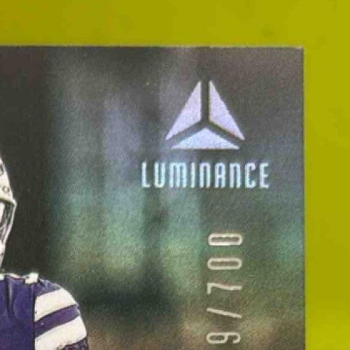 2025 Panini Luminance DJ Giddens Auto /700 #112 RC Indianapolis Colts - Sports Cards