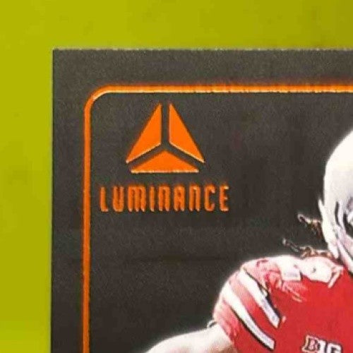 2025 Panini Luminance Emeka Egbuka Dynamic Rookies Orange /100 #2 Buccaneers - Sports Cards