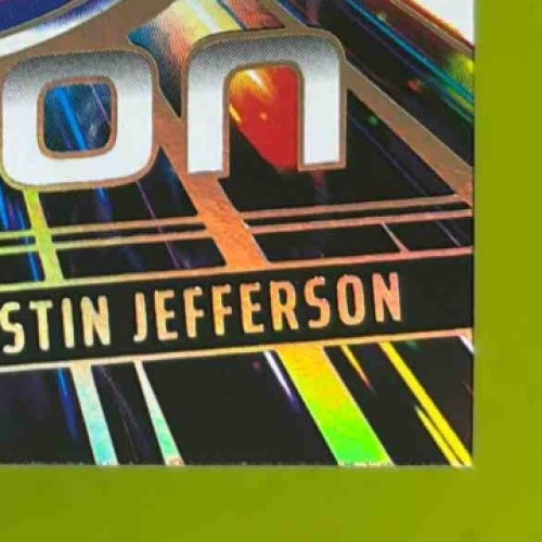 2025 Panini Luminance Justin Jefferson Fuzion #10 Minnesota Vikings - Sports Cards