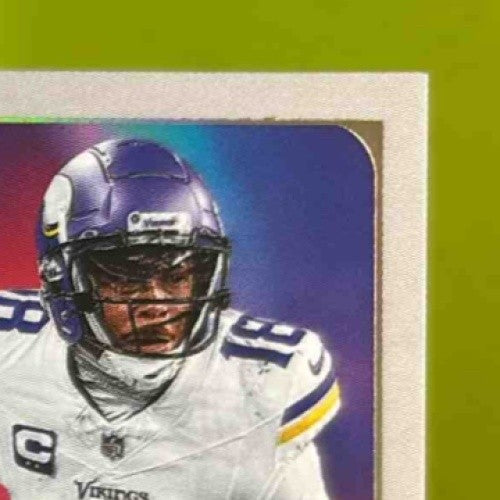 2025 Panini Luminance Justin Jefferson Vestige #17 Minnesota Vikings - Sports Cards