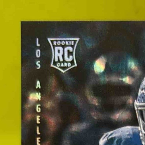 2025 Panini Luminance Omarion Hampton Auto Green /25 RC Los Angeles Chargers - Sports Cards