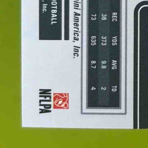 2025 Panini Luminance Omarion Hampton Auto Green /25 RC Los Angeles Chargers - Sports Cards