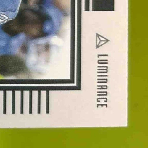 2025 Panini Luminance Omarion Hampton Auto Green /25 RC Los Angeles Chargers - Sports Cards