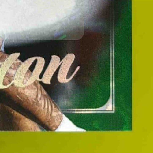 2025 Panini Luminance Omarion Hampton Auto Green /25 RC Los Angeles Chargers - Sports Cards