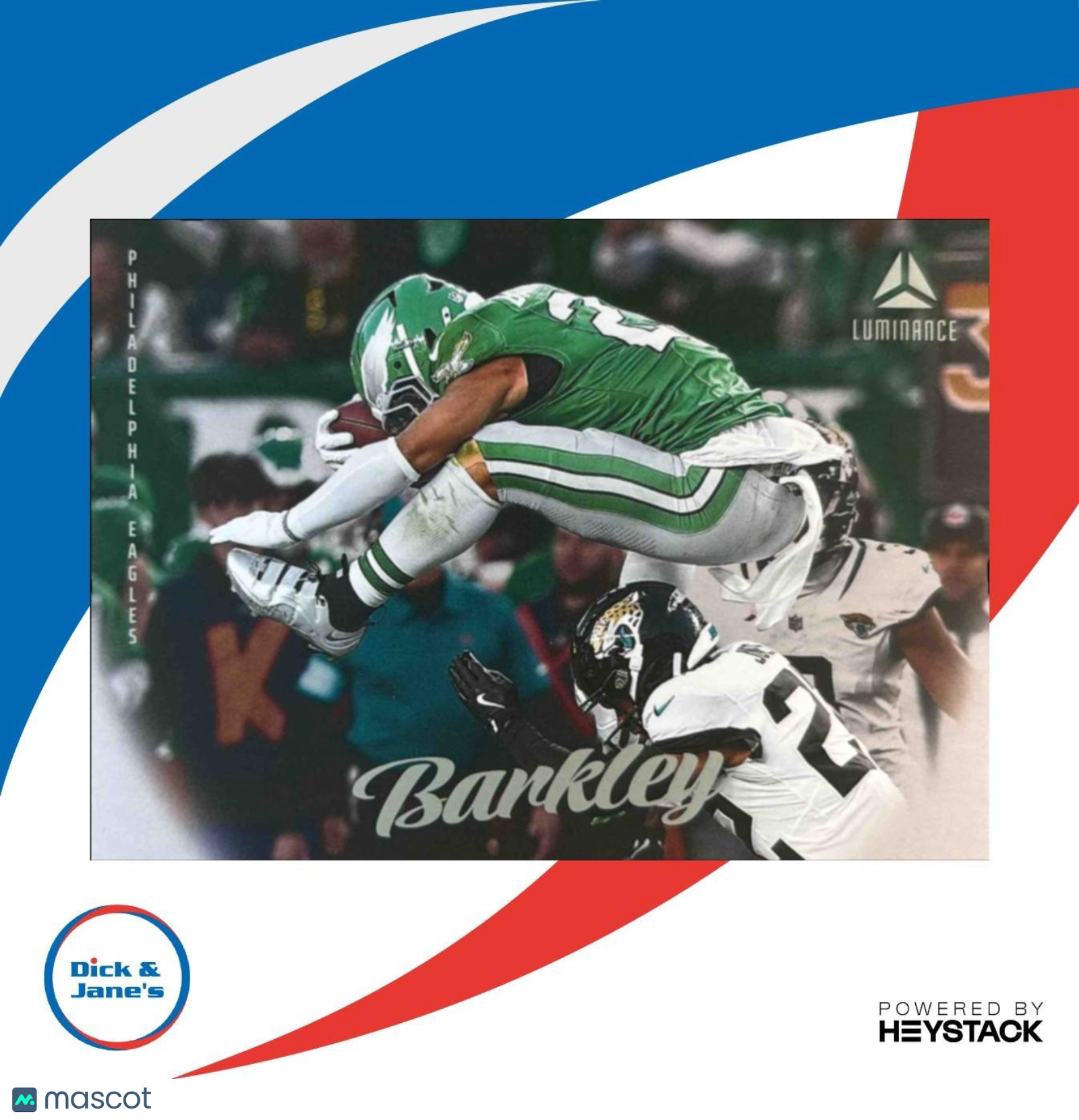 2025 Panini Luminance Saquon Barkley #81 Philadelphia Eagles - Sports Cards
