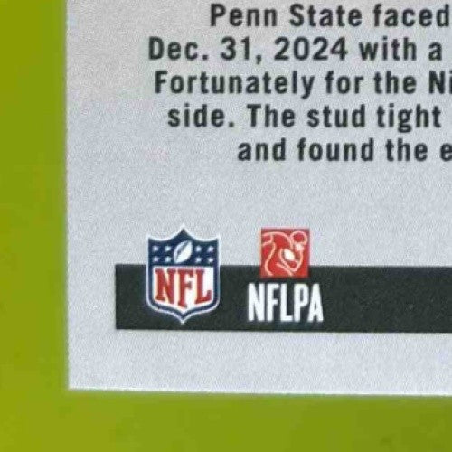 2025 Panini Luminance Tyler Warren Dynamic Rookies #9 Indianapolis Colts - Sports Cards