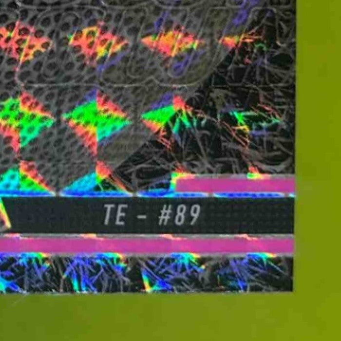 2025 Panini Mosaic Brock Bowers Touchdown Masters Pink Fluorescent #2 Raiders - Sports Cards
