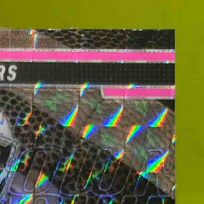 2025 Panini Mosaic Brock Bowers Touchdown Masters Pink Fluorescent #2 Raiders - Sports Cards
