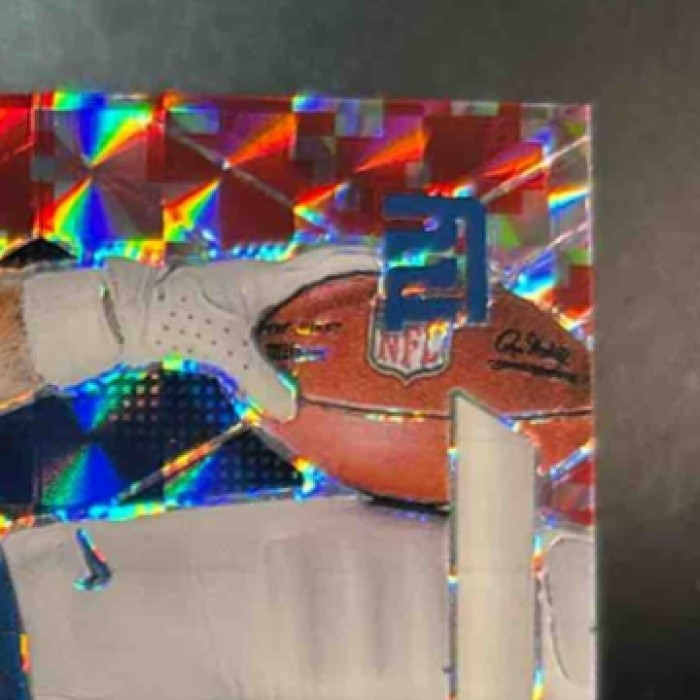 2025 Panini Mosaic Cam Skattebo Rookie Variation Camo Red #271 RC New York Giant - Sports Cards